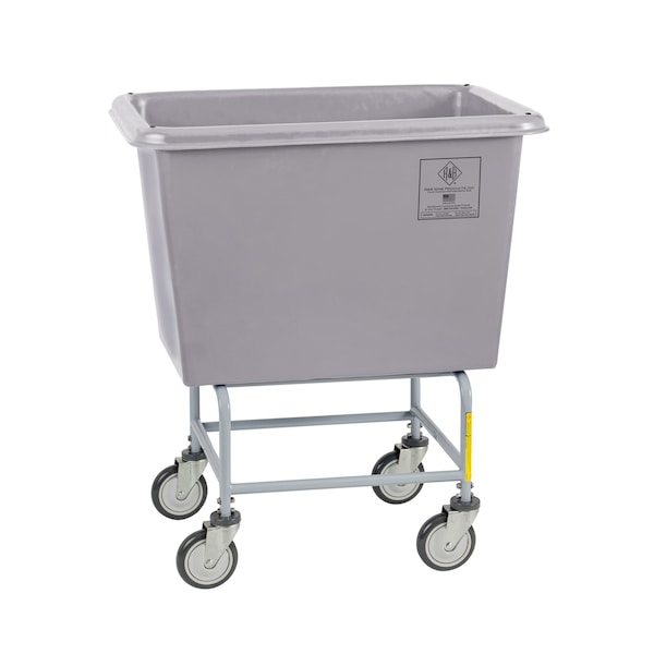 Elevated Basket Truck, Poly, 6 Bushel, Gray